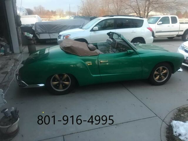 original Owner Title 1961 Volkswagen Karmann Ghia Convertible