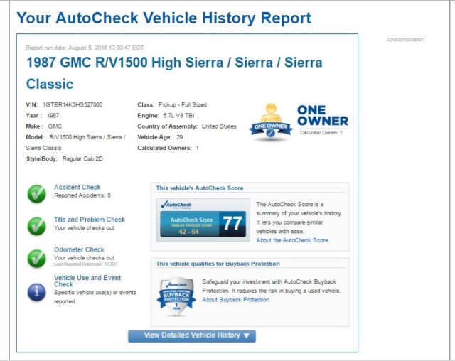 1987 GMC Sierra 1500 SIERRA CLASSIC, C1500, - photo 2