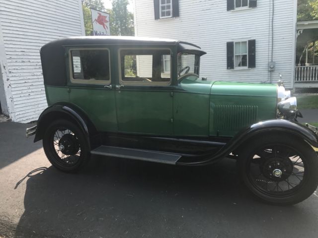1928 Ford Model A Leatherback, rare cowl vent - photo 6
