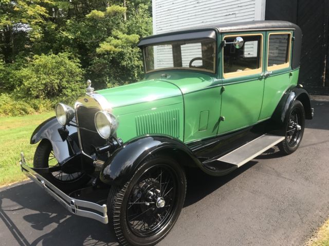 1928 Ford Model A Leatherback, rare cowl vent - photo 8