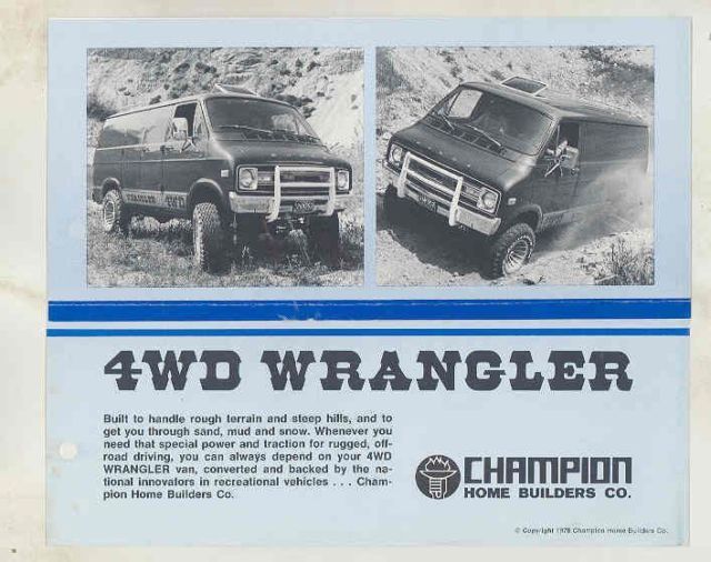 1979 Dodge WRANGLER 4X4 VAN VERY RARE- 2 YEAR PRODUCTION ONLY- 700 MADE. - photo 11