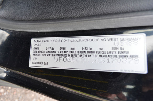 1989 Porsche 911 Carrera Cabriolet - photo 13
