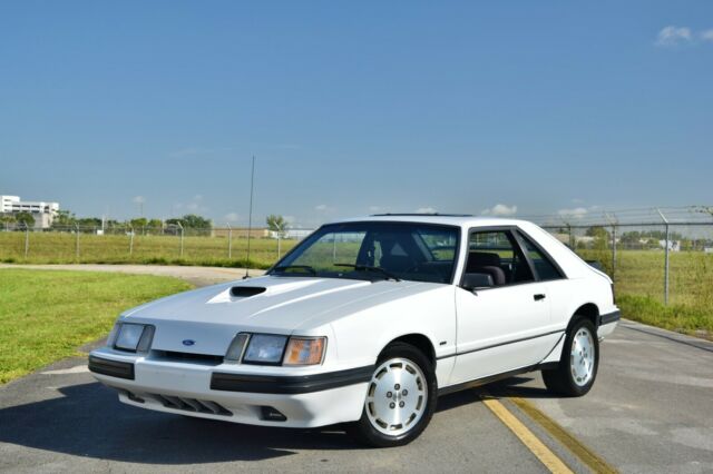 Original Paint-Only 40K Miles-Original Window Sticker- 2.3L TURBO-MINT Texas Car 1986 Ford Mustang SVO