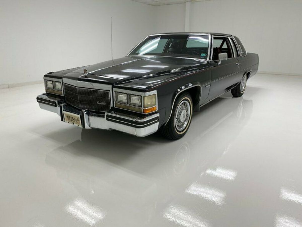 Original Paint/Leather Interior/EFI 4100 HT V8/Rust Free Straight Panels 1983 Cadillac Coupe DeVille