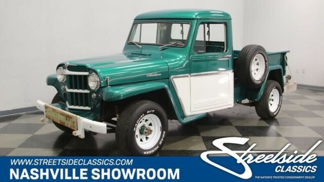 original restored classic vintage jeep 1963 Willys Pickup 4X4