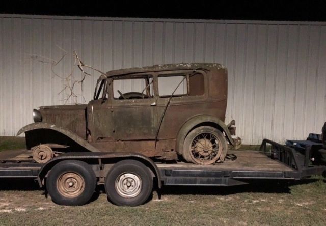 Original Rusty 1930 I think 1930 Ford Model A