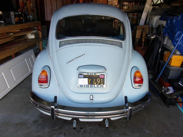 Original Southern California 1969 Beetle 1500cc awesome uncut shape!!! Wow! 1969 Volkswagen Beetle - Classic