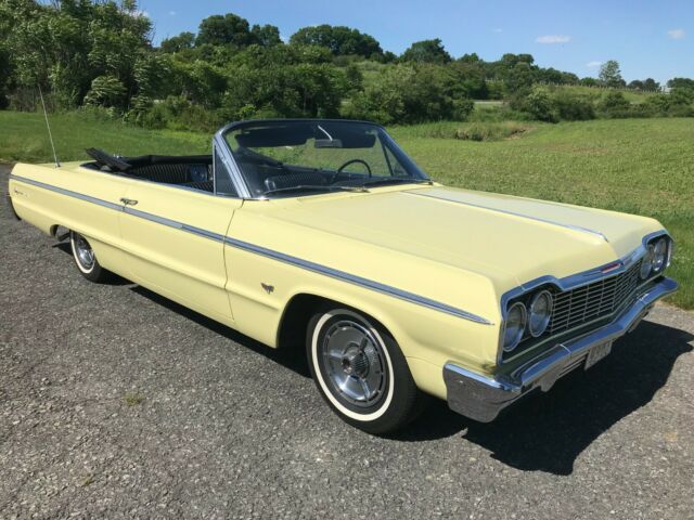 Original SS - Excellent in Every Respect - Rare Car 1964 Chevrolet Impala SS Convertible