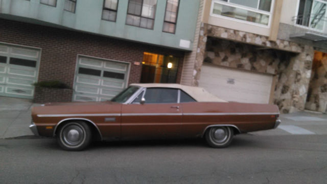 Original Survivor 383 Plymouth Fury Convertible. No Reserve! Drive Anywhere! 1969 Plymouth Fury