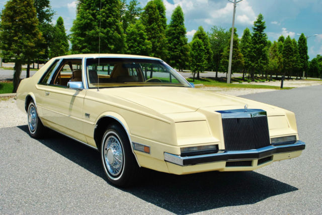 Original Window Sticker, Broadcast Sheet and Manuals! Cold A/C! Lots of Reciepts 1981 Chrysler Imperial only 58,052 Miles Simply Gorgeous! Loaded!