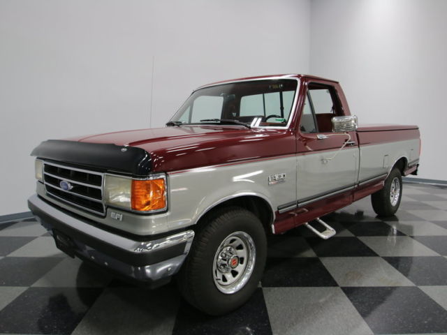 ORIGINAL WINDOW STICKER, ONLY 62K ORIGINAL MILES, AWESOME COND, TRUE TIME CAP! 1990 Ford F-150 XLT Lariat