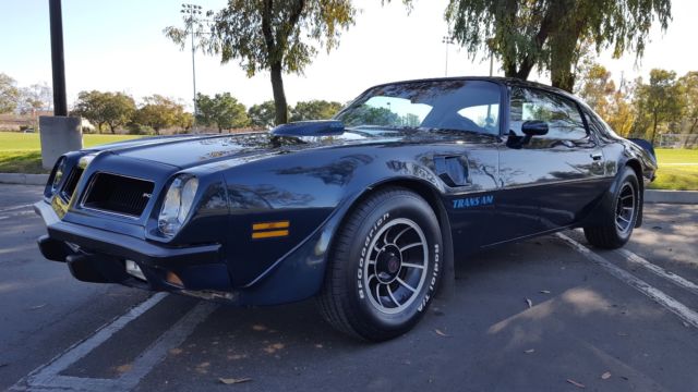 Original Y-code 455, Admiralty Blue **NO RESERVE** 1974 Pontiac Trans Am