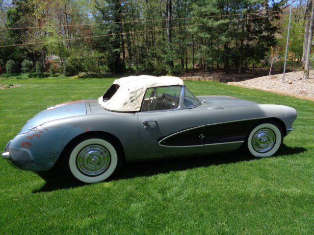 Original1957 Chevy Corvette Removed from 33 years of storage in a dry garage. 1957 Chevrolet Corvette