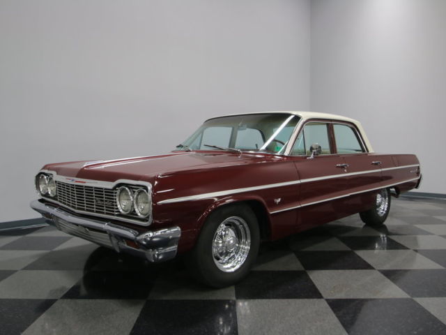 ORIGINAL/REBUILT 327 MOTOR, POWDER COATED FRAME, SAME FAMILY OWNED, NICE IMPALA 1964 Chevrolet Impala