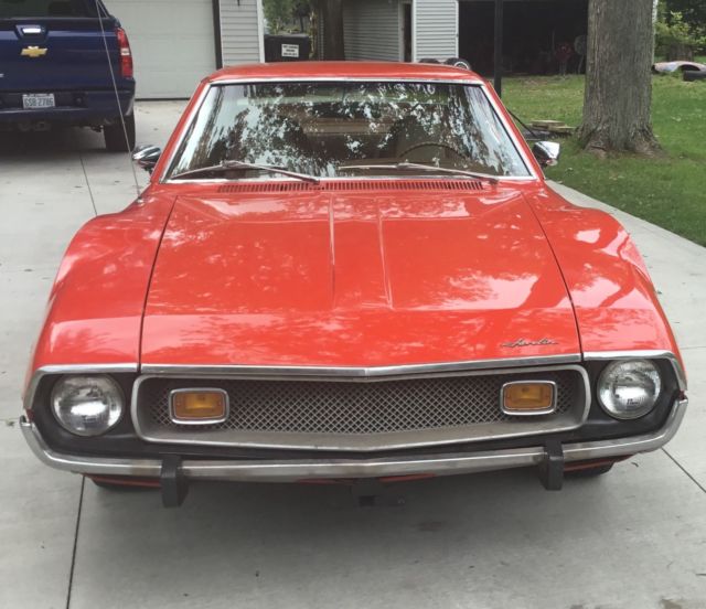 Orignal 74 Javelin 232 6 cylinder with dealer installed A/C 1974 AMC Javelin