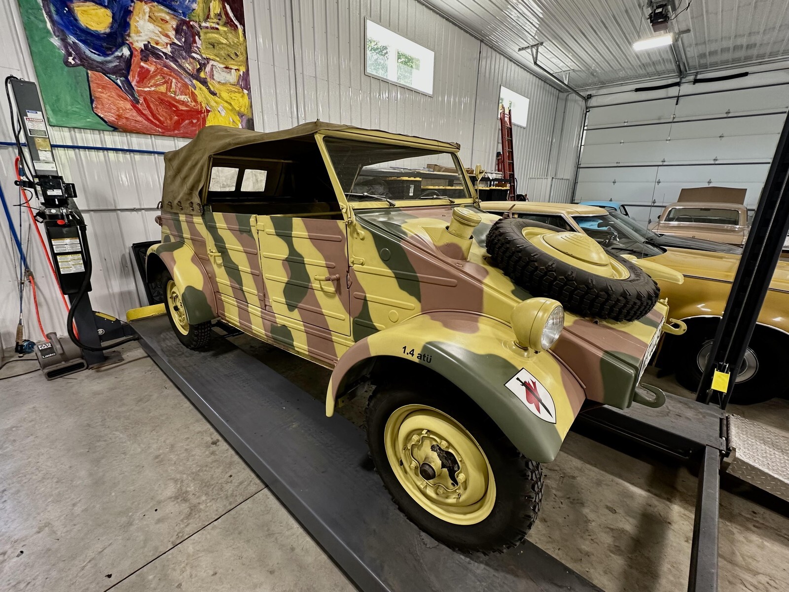 1943 Volkswagen Kubelwagen Type 82 RARE WWII Kubel - photo 12