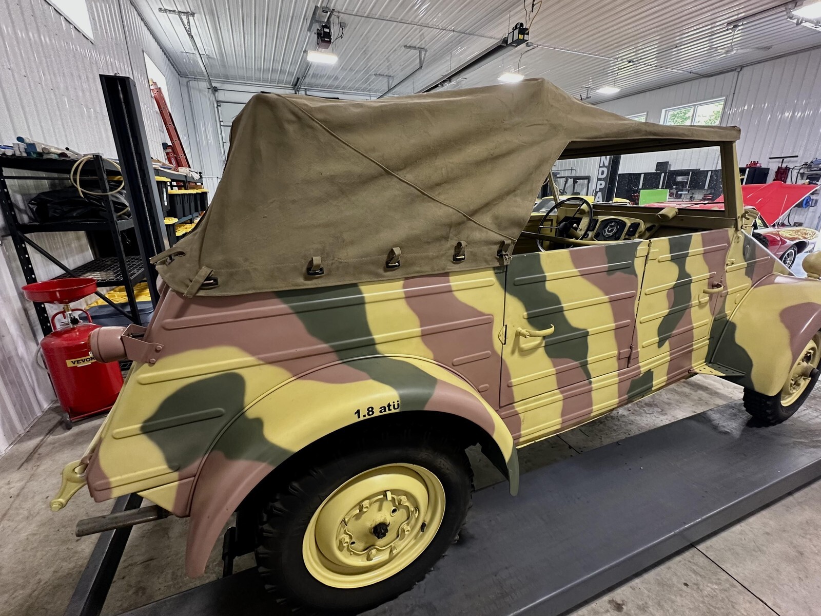 1943 Volkswagen Kubelwagen Type 82 RARE WWII Kubel - photo 13