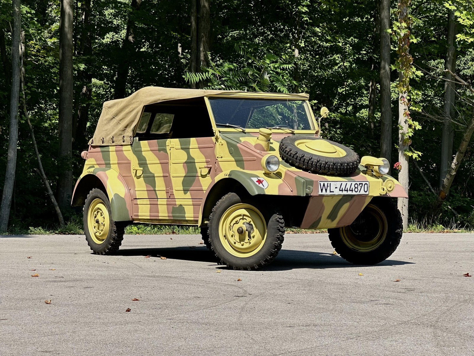 1943 Volkswagen Kubelwagen Type 82 RARE WWII Kubel - photo 5