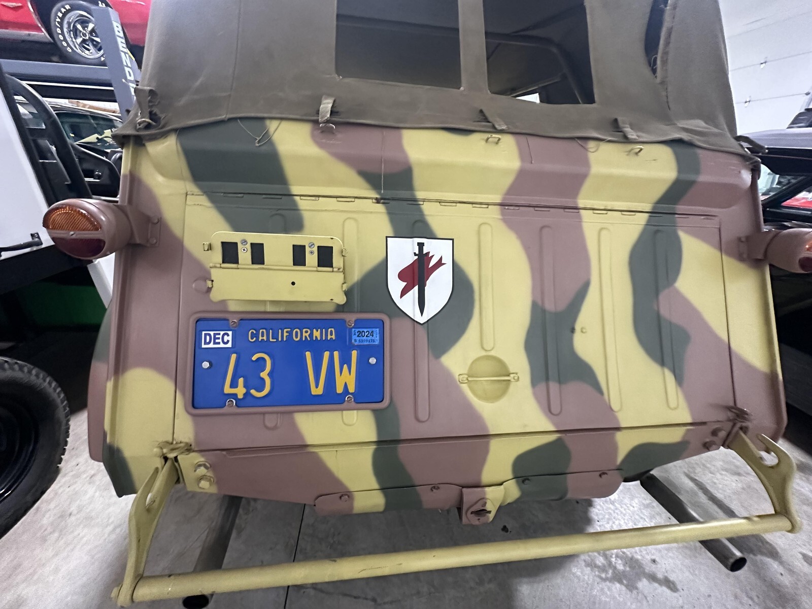 1943 Volkswagen Kubelwagen Type 82 RARE WWII Kubel - photo 6