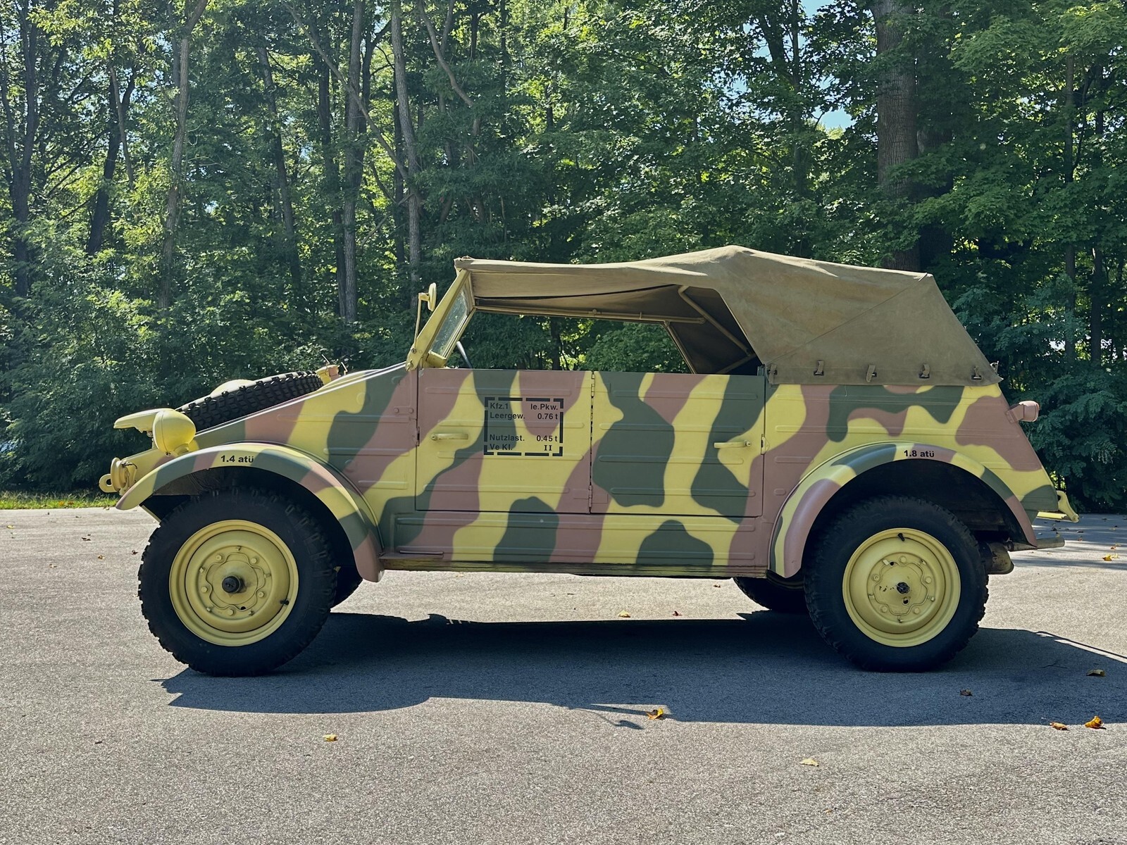 1943 Volkswagen Kubelwagen Type 82 RARE WWII Kubel - photo 7