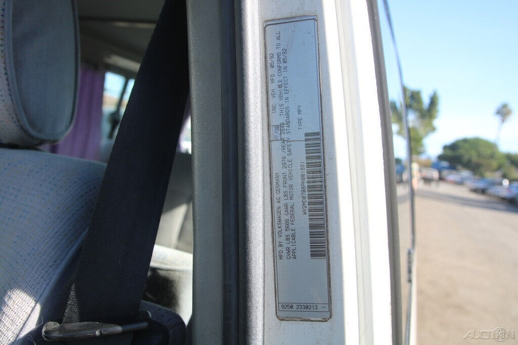 1993 Volkswagen EuroVan MV - photo 10