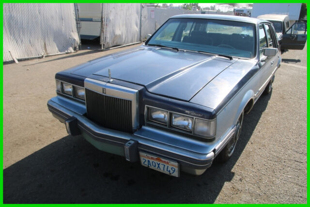 (OSL) Lincoln Continental 73K Low Miles Automatic 8 Cylinder NO RESERVE! 1983 Lincoln Continental