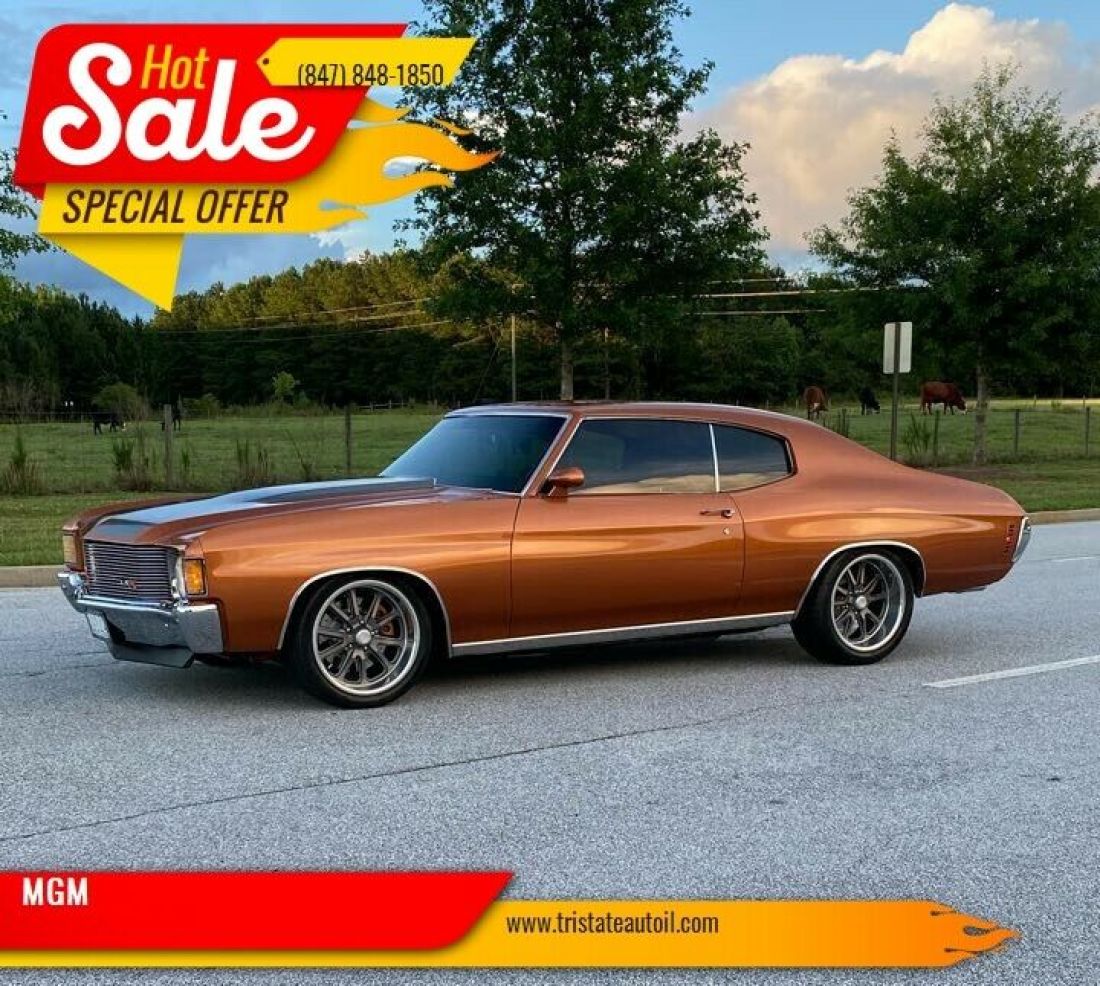 Other Chevrolet Chevelle with 2,090 Miles available now! 1972 Chevrolet Chevelle PRO TOURING LS RESTO MOD MUSCLE CAR