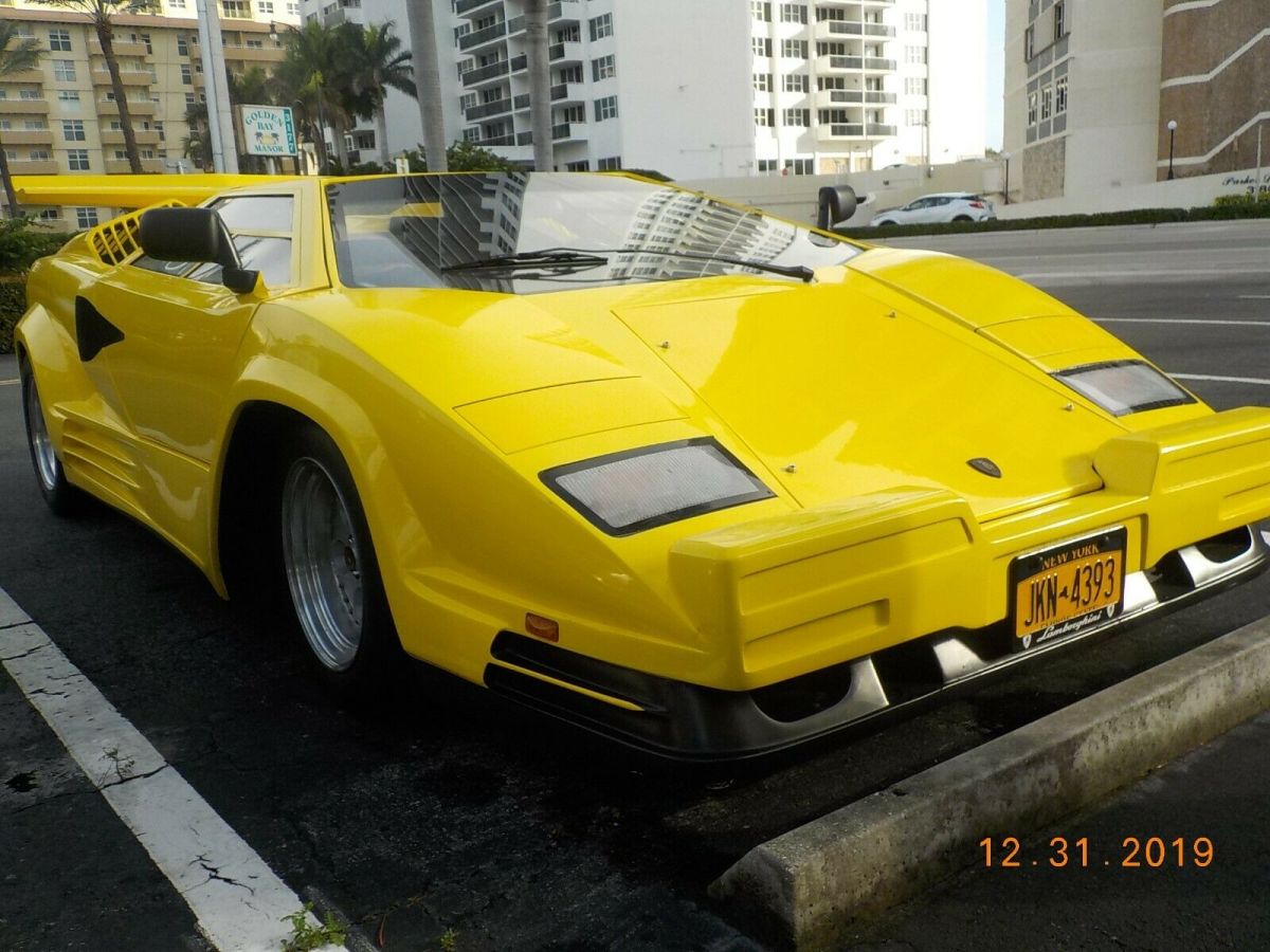 1988 Replica/Kit Makes Lamborghini Countach Stretched Body! - photo 5