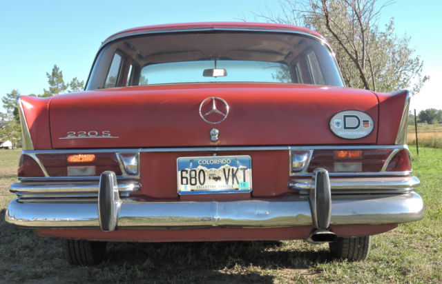 1963 Mercedes-Benz 200-Series 220sb - photo 5