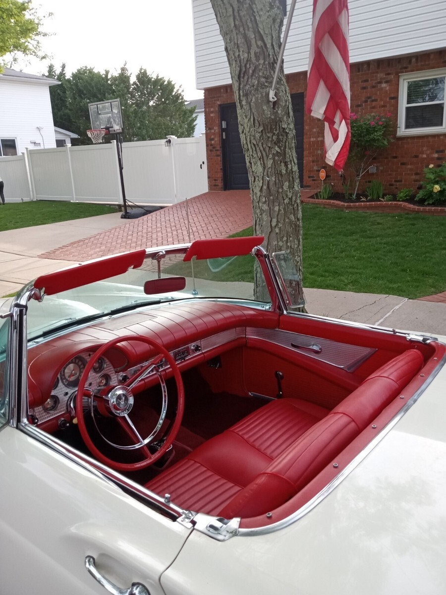 1957 Ford Thunderbird Roadster, frame restoration... Wow for sale at low price! - photo 8