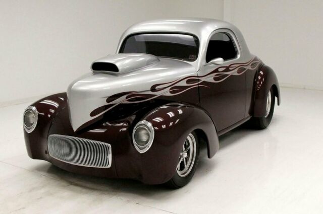 Outlaw Body And Chassis/Bored To 462ci Supercharged V8/Incredible Build 1941 Willys Coupe