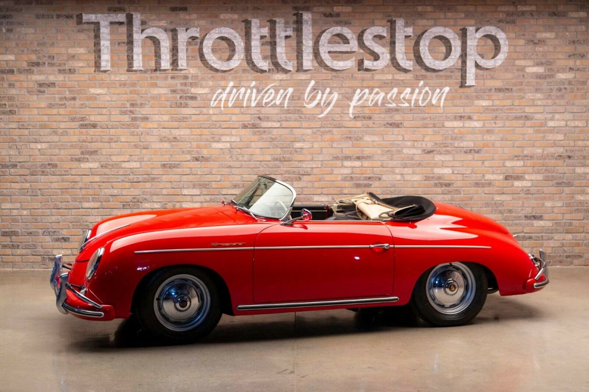 Outstanding 1957 Porsche 356A 1600cc Speedster 1957 Porsche 356 Speedster