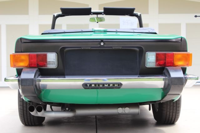 1975 Triumph TR-6 37,615 Original Miles, Java Green, Georgous Driver - photo 5