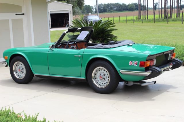 1975 Triumph TR-6 37,615 Original Miles, Java Green, Georgous Driver - photo 6