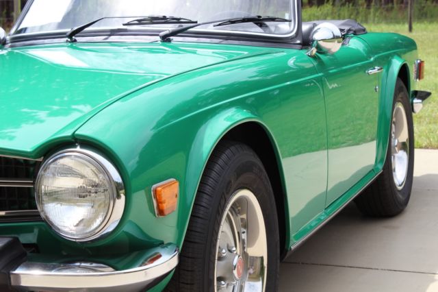 1975 Triumph TR-6 37,615 Original Miles, Java Green, Georgous! - photo 3