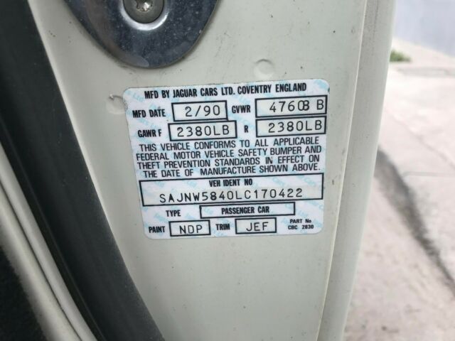 1990 Jaguar XJS COUPE - photo 9