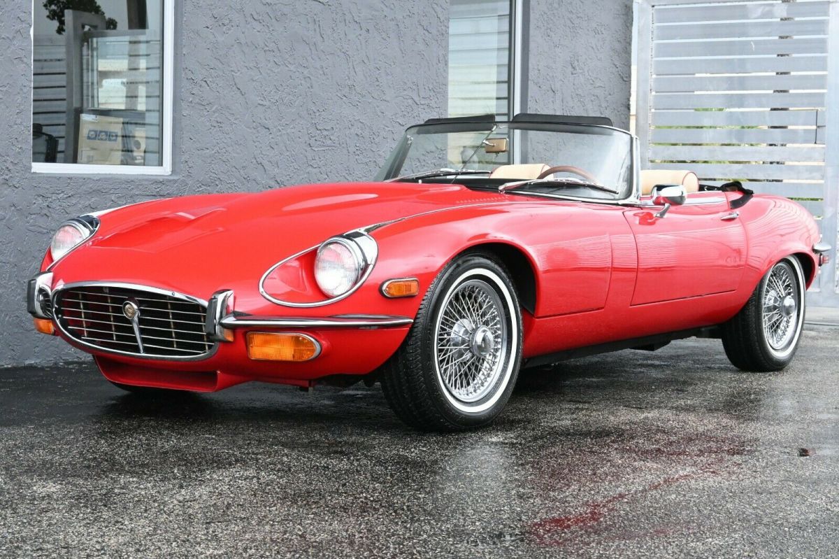 Owned for over 20 years, very well-preserved older award-winning restoration 1973 Jaguar E-Type OTS Roadster