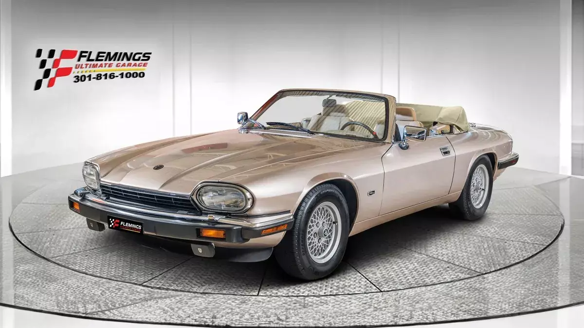 Oyster beige metallic 1992 Jaguar XJS Cabriolet Convertible Available 1992 Jaguar XJS Cabriolet