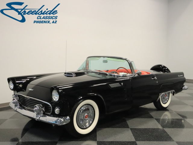 P-CODE 312 V8, CORRECT RAVEN BLACK, PWR WINDOWS/SEAT, PS & PB, TONS OF OPTIONS! 1956 Ford Thunderbird