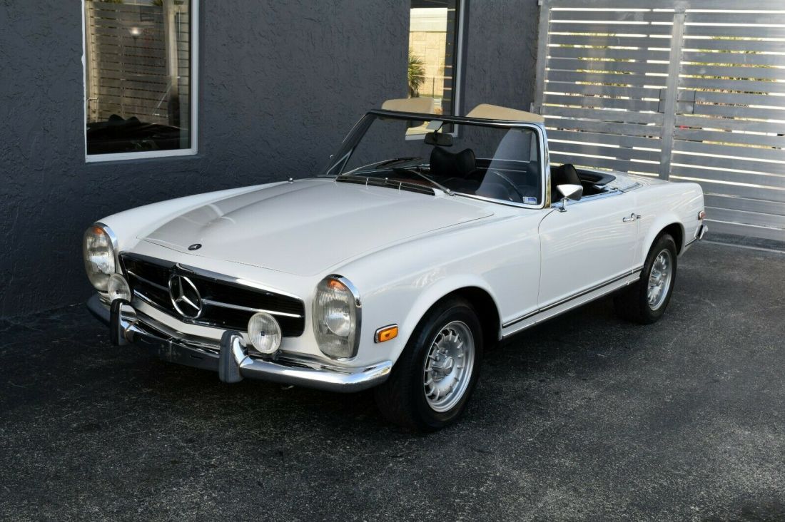 Pagoda, 4-Speed manual, AC & Power Steering, unrestored in amazing time capsule 1968 Mercedes-Benz SL-Class 250 SL Pagoda