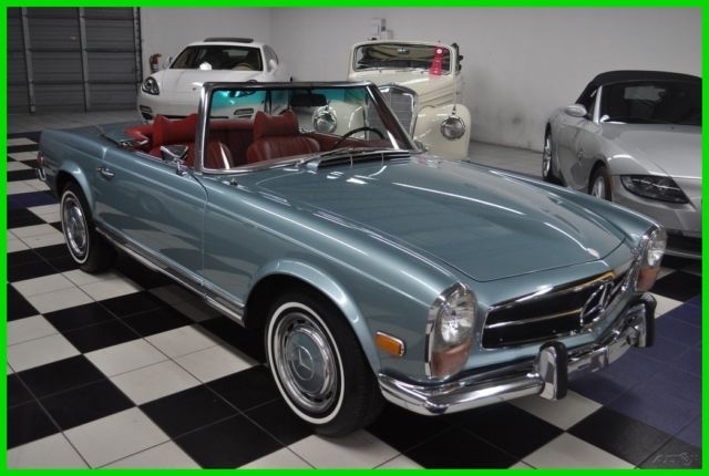 PAGODA W113 - IMMACULATE CONDITION - 200 SERIES - 280 SL - CLIMATE KEPT 1970 Mercedes-Benz 200-Series FACTORY AC - BOTH TOPS - SIMPLY OUTSTANDING
