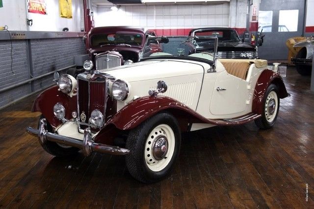 Painstaking frame-off restoration on this fantastic 1949 MG TD 1952 MG T-Series