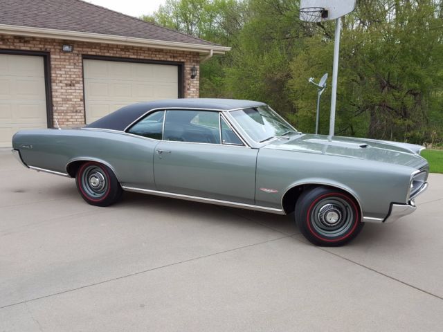 Palmetto Green 1966 Pontiac GTO 4 Spd 389/360Hp Tri Power A/C 1966 Pontiac GTO GTO