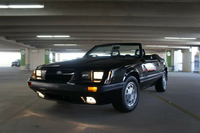 Pampered Convertible Seeks Next Enthusiast Owner 1985 Ford Mustang GT