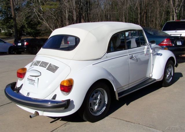 1977 Volkswagen Beetle - Classic 1-OWNER CHAMPAGNE EDITION CONVERTIBLE UN-RESTORED - photo 2