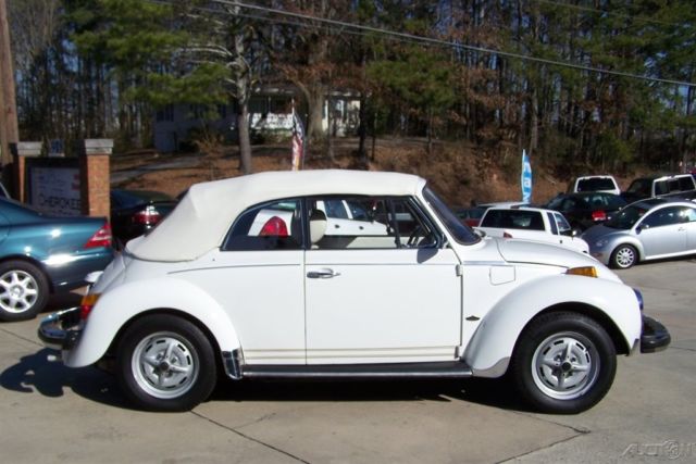 1977 Volkswagen Beetle - Classic 1-OWNER CHAMPAGNE EDITION CONVERTIBLE UN-RESTORED - photo 3