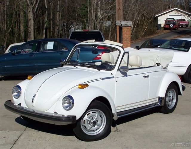 1977 Volkswagen Beetle - Classic 1-OWNER CHAMPAGNE EDITION CONVERTIBLE UN-RESTORED - photo 7