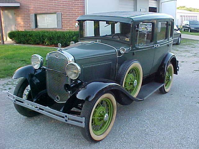 Parade Ready - 1931 Ford Model A Sedan - Kansas & Missouri - Drive Home 1931 Ford Model A Four Door Sedan