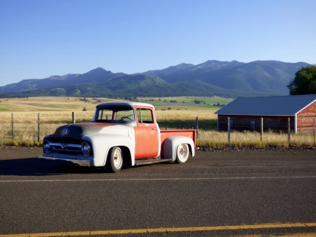 1956 Ford F-100 Big Back Window Pro Touring Barn Find Shop Truck - photo 11