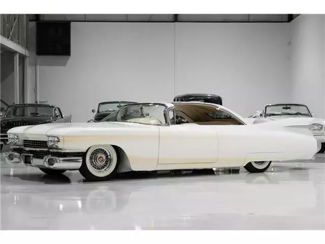 Pearl White over White/Gold | Please "See full description" for more photos/info 1959 Cadillac Series 62 "Elvis III" Hardtop